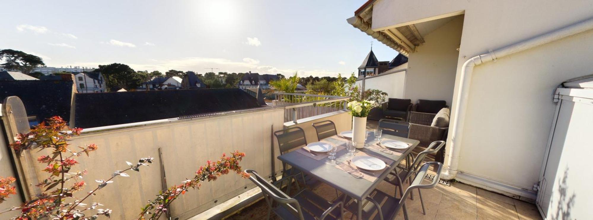 Duplex Terrasse Place Du Marche Apartment La Baule-Escoublac