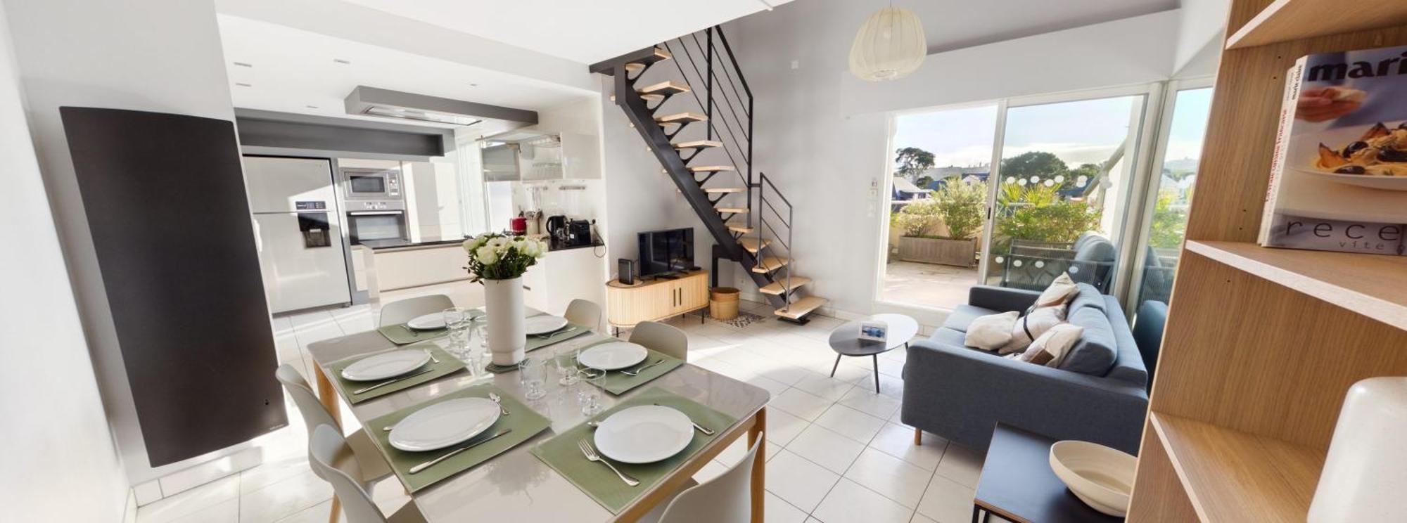 Appartement Duplex Terrasse Place Du Marche La Baule-Escoublac